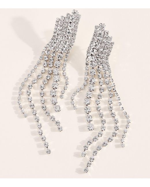 Jennifer Behr Natural Crystal Zayla Drop Earrings