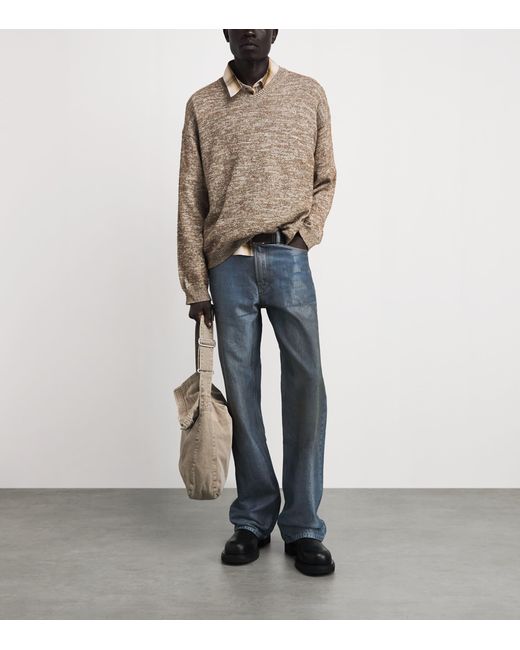 Our Legacy Blue Carlson Cut Bootcut Jeans for men