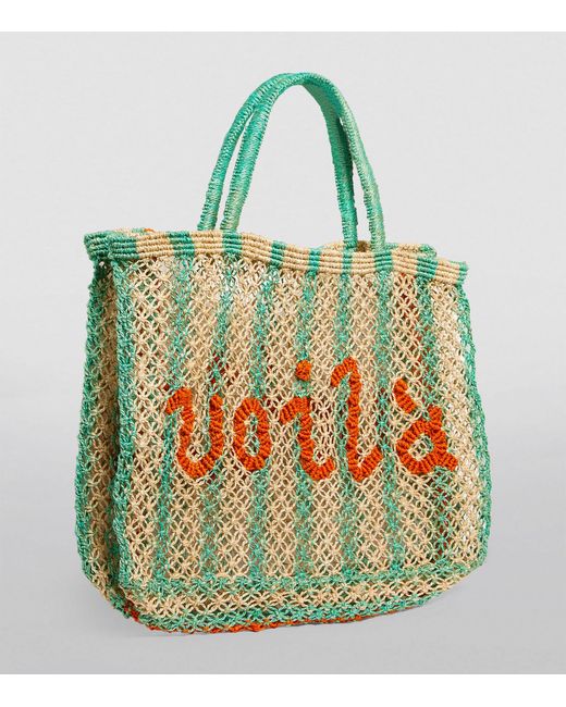 The Jacksons Green Small Voila Tote Bag