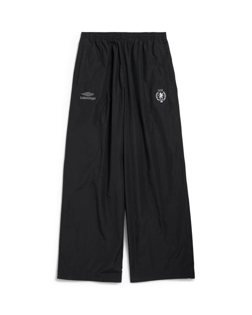 Balenciaga Black Cotton-Blend Technical Trousers for men