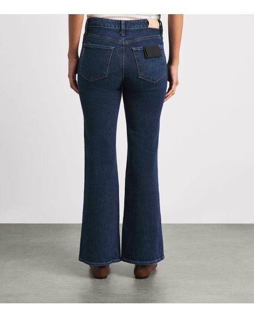 PAIGE Blue Sofia Flared Jeans
