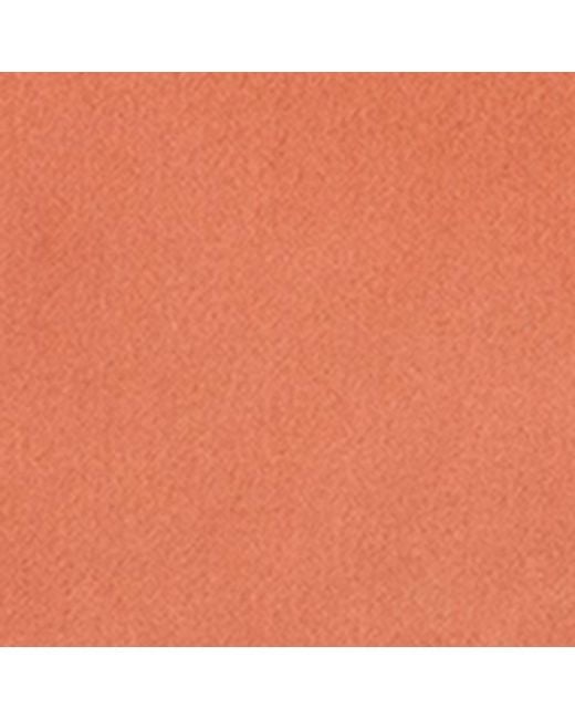 Burberry Orange Cashmere Reversible Knight Scarf
