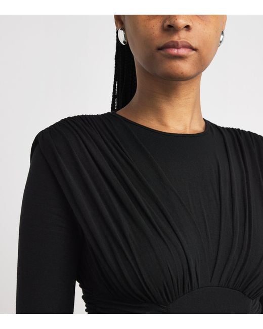 Agolde Black Abbi Bodysuit