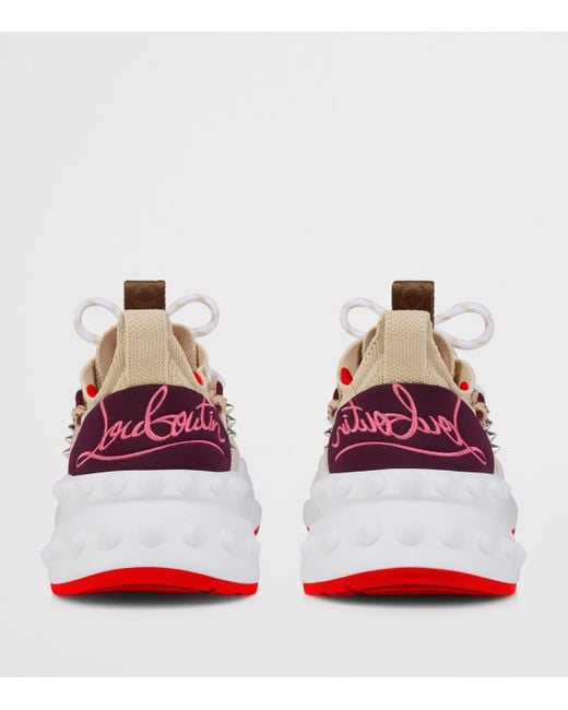 Christian Louboutin Pink Trailnrun Sneakers