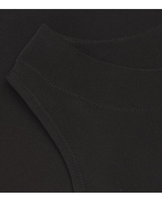 Eskandar Black Silk Top