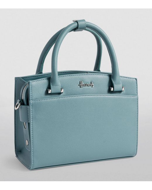 Harrods Blue Small St James Tote Bag