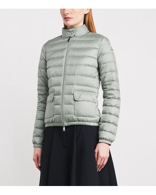 Moncler Gray Lans Short Down Jacket