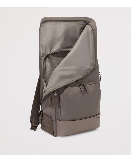 Tumi Gray Harrison Osborn Roll-Top Backpack