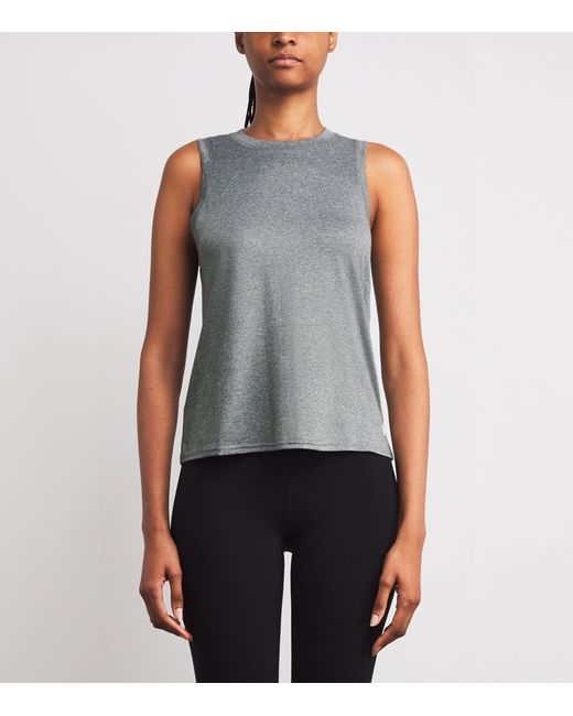 vuori Gray Long-Sleeve Energy T-Shirt