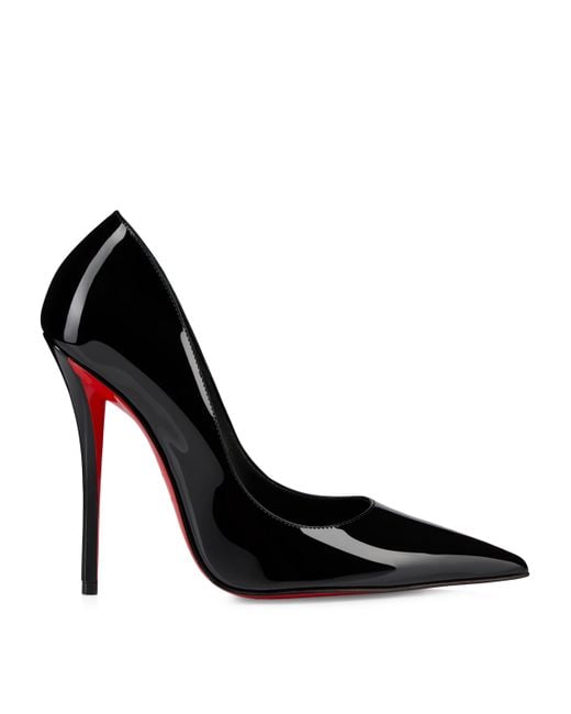 Christian Louboutin Black Miss Z Patent Leather Pumps 120