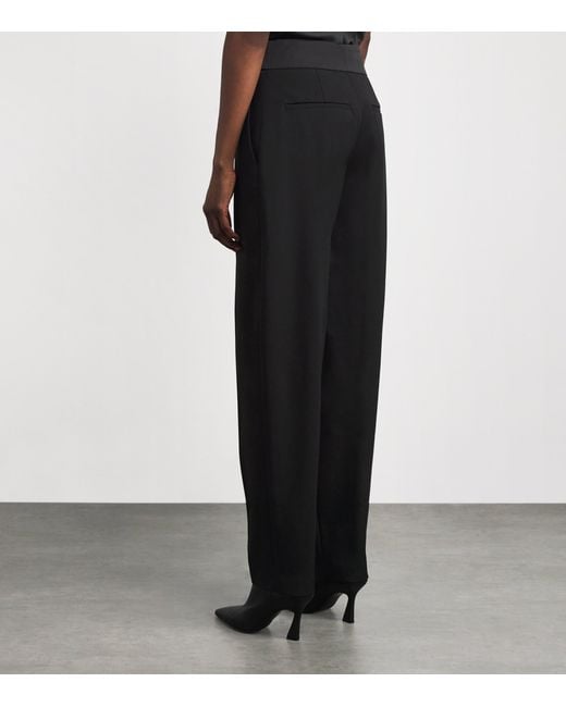Joseph Black Crepe Aix Tailored Trousers
