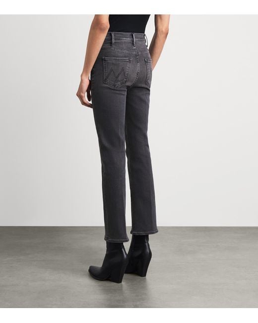 Mother Gray The Hustler Ankle Jeans