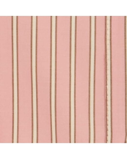 Rag & Bone Pink Cotton Stripe Lucia Shirt