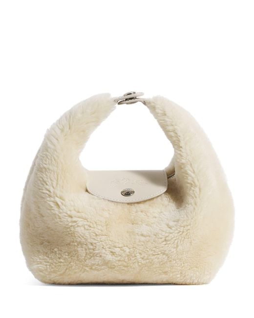 Longchamp Metallic Extra-Small Le Pliage Xtra Top-Handle Bag