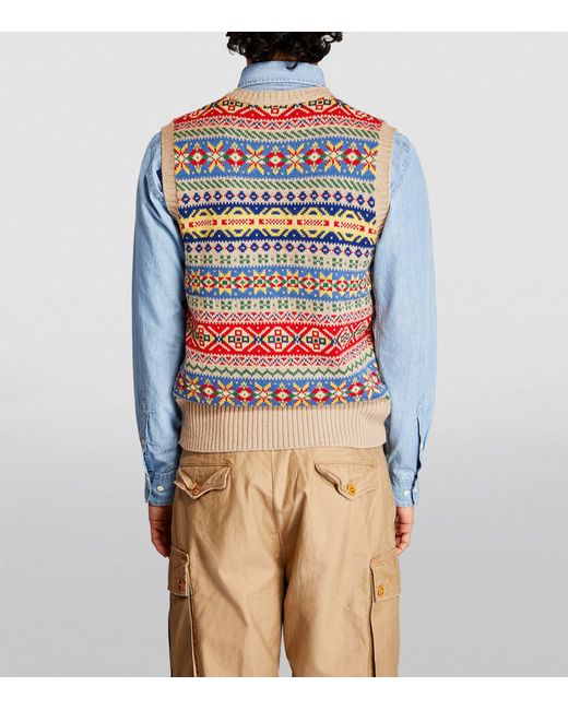 Polo Ralph Lauren Multicolor Knitted Vest for men