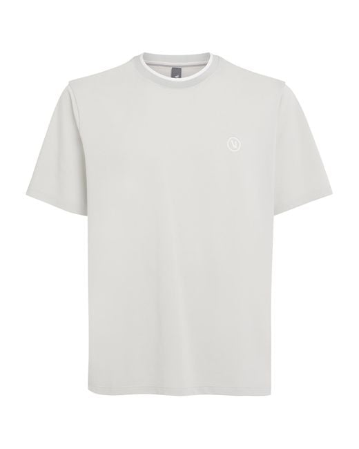 vuori White Logo Gamepoint T-Shirt for men