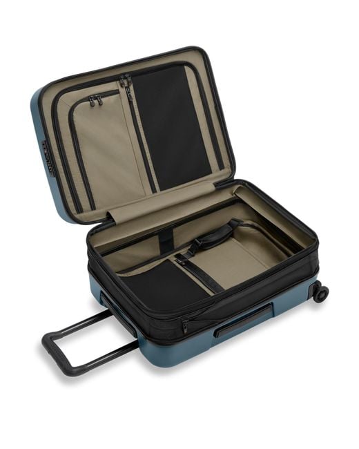 Briggs & Riley Blue Zdx Hard Expandable Spinner Suitcase