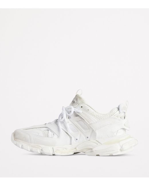 Balenciaga White Track Signature Sneaker