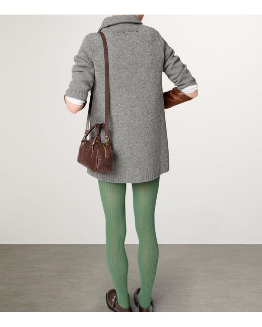 Miu Miu Brown Leather Arcadie Top-Handle Bag