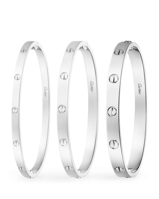 Cartier White Love Classic Bracelet