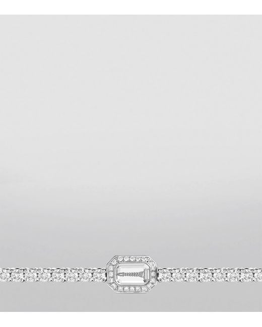 Boucheron White And Diamond Rivière Vendôme Bracelet