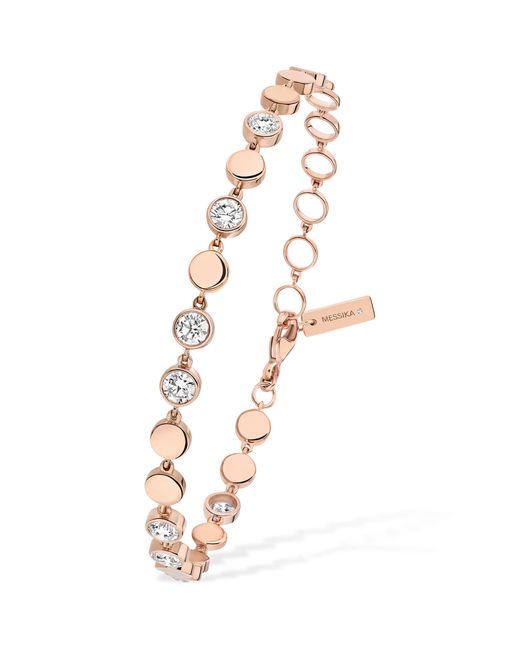 Messika Metallic D-Vibes And Diamond Bracelet
