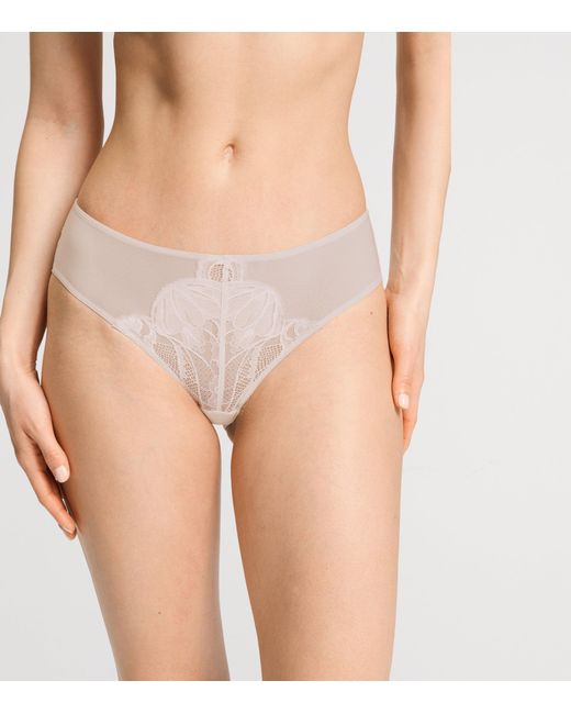 Hanro Natural Lysia Midi Briefs