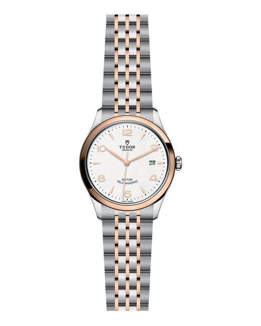 Tudor Metallic 1926 Stainless Steel And Rose Watch for men
