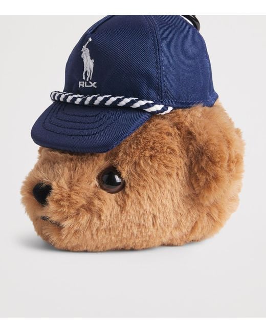 Ralph Lauren Blue Polo Bear Golf Ball Pouch for men