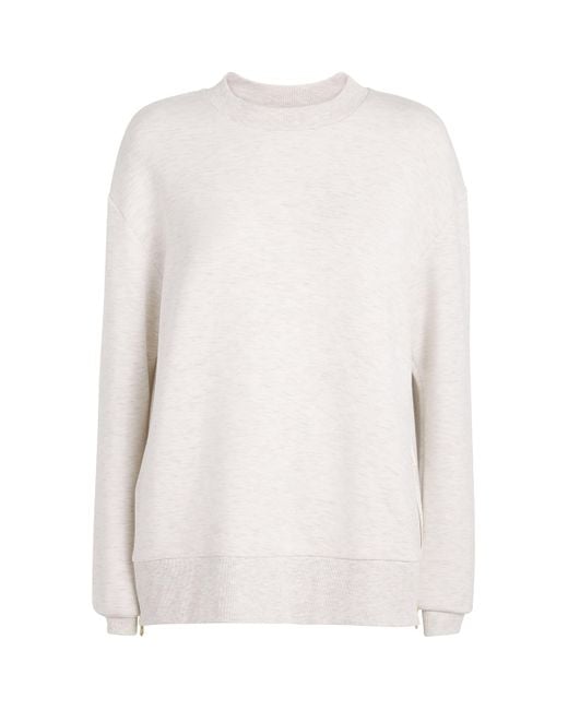 Varley White Doublesoft Gabriella Sweatshirt