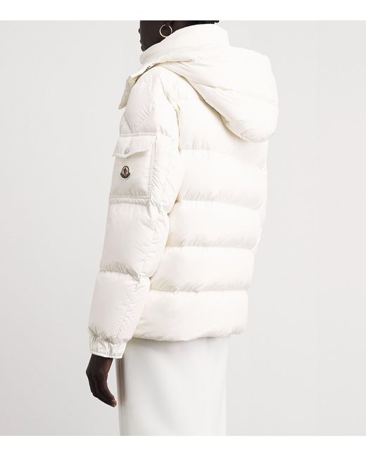 Moncler White Down Adaptable Maya 70 Jacket