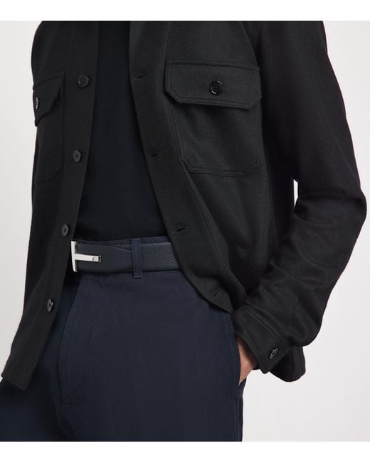 Tom Ford Black Cashmere Shirt for men