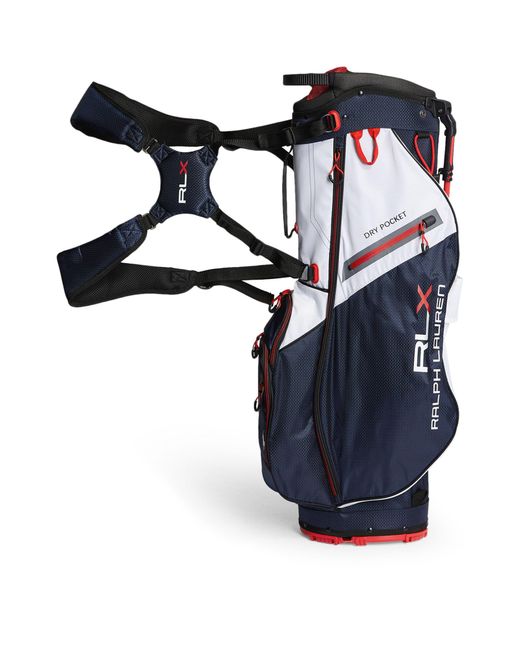 RLX Ralph Lauren Blue Logo Golf Stand Bag for men