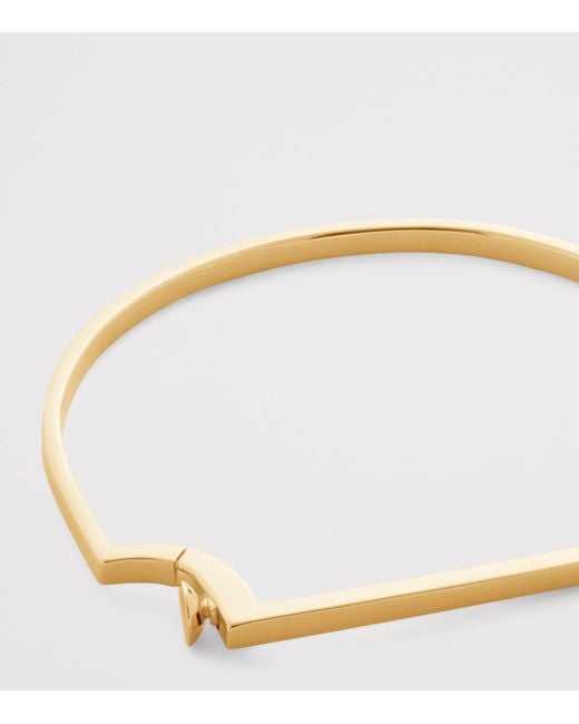 Monica Vinader Metallic Vermeil Signature Slim Bangle