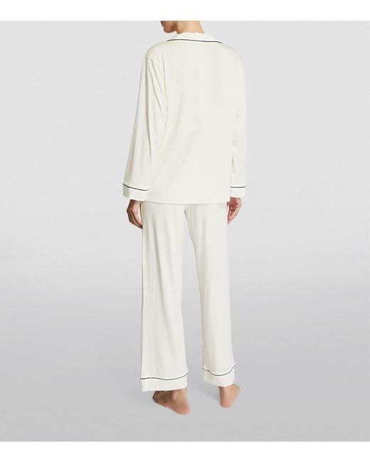 Eberjey White Gisele Pyjama Set