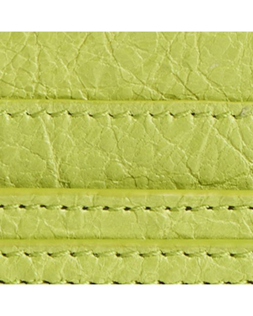 Balenciaga Green Le City Card Holder