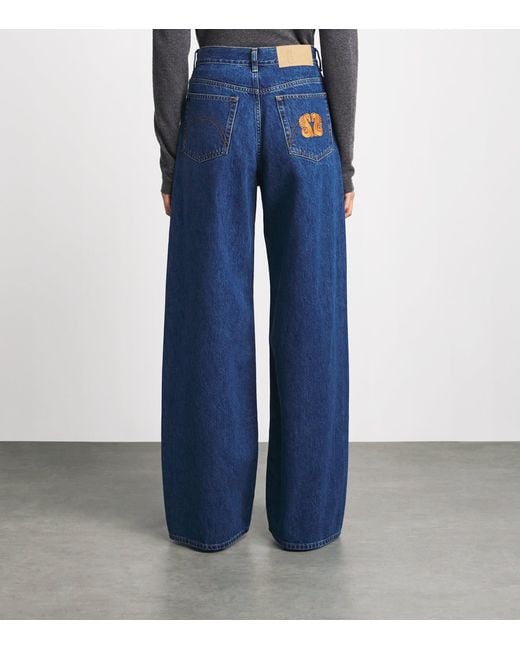 Blazé Milano Blue Nariida Java Wide Jeans