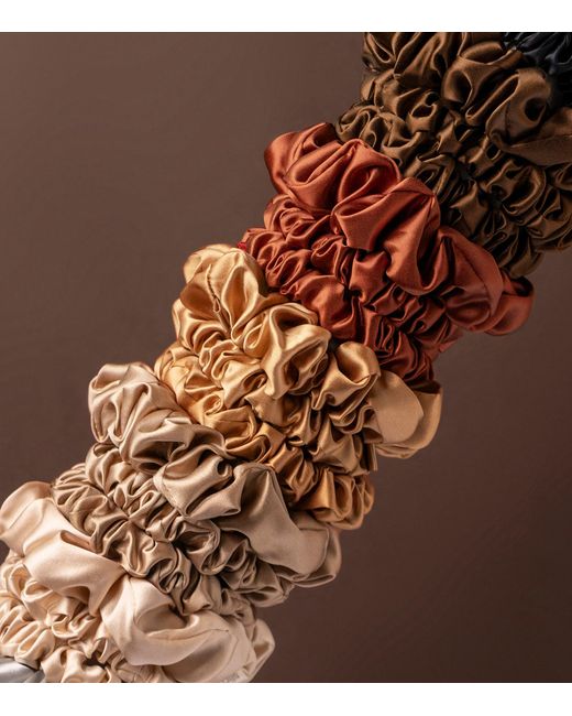 Slip Black Silk Back To Basics Scrunchies