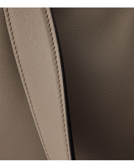 Prada Brown Medium Leather Aimée Shoulder Bag