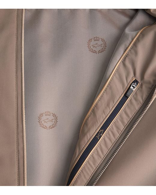 Paul & Shark Brown Typhoon Platinum Jacket for men