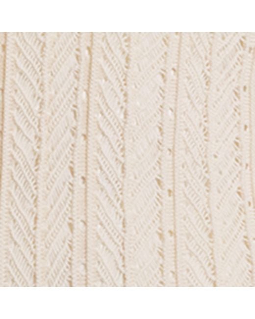 Devon Windsor Natural Knitted Davina Mini Dress