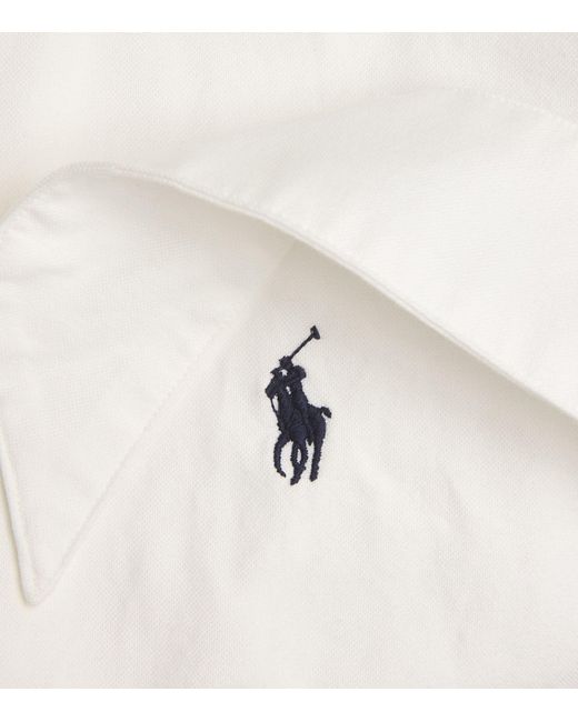 Polo Ralph Lauren White X Wimbledon Shirt Dress