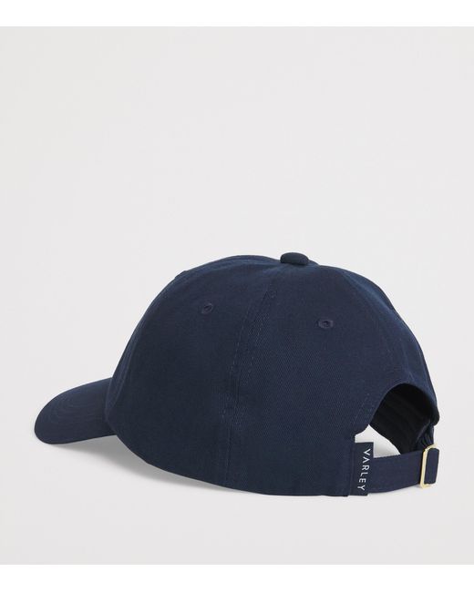 Varley Blue Cotton Noa Club Cap