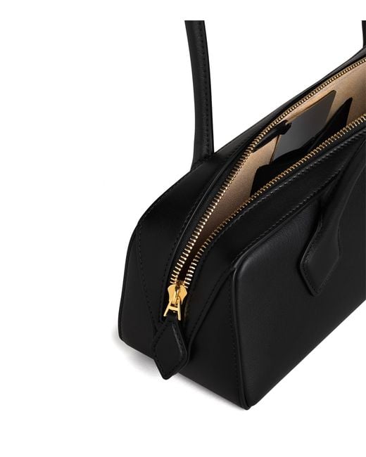Alaïa Black Medium Leather Le Teckel Shoulder Bag