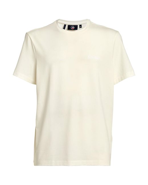 Fusalp White Adel Logo T-shirt for men