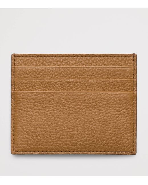 Prada Brown Leather Card Holder