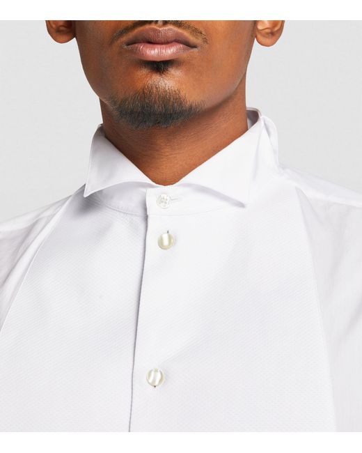 Giorgio Armani White Icon Dress Shirt for men