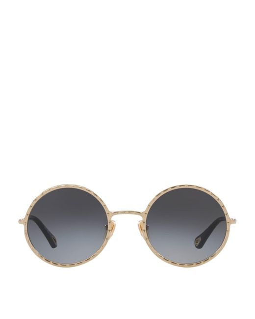 Chloé Gray Metal Ch0230S Sunglasses