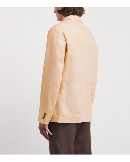 NN07 Natural Linen Jordin Blazer for men