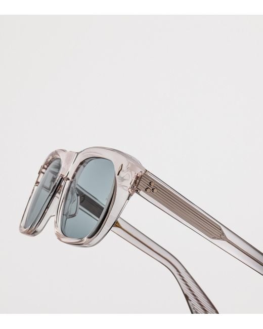 Jacques Marie Mage Gray Acetate Yves Sunglasses for men